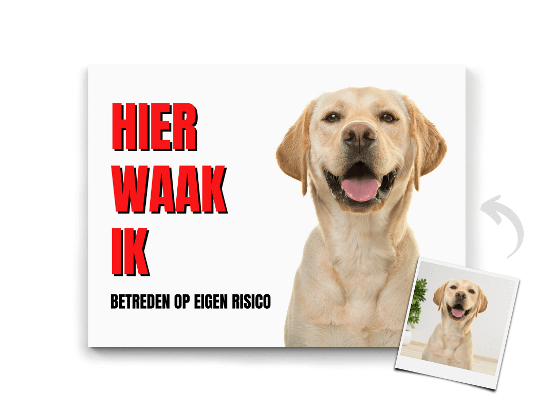 Gepersonaliseerd waakbord met eigen foto